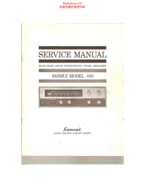 Sansui-400-rec-sm 维修电路原理图.pdf