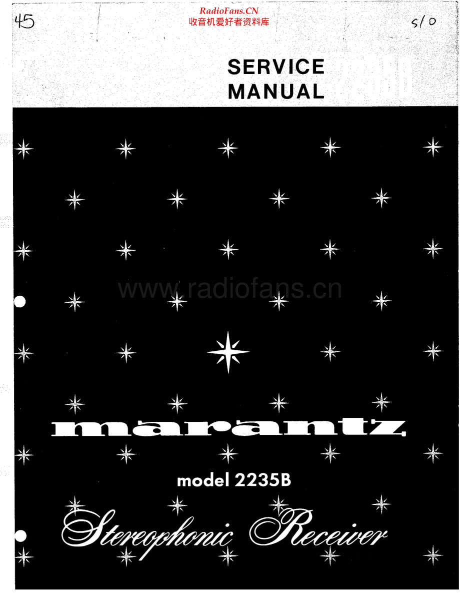 Marantz-2235B-rec-sm 维修电路原理图.pdf_第1页