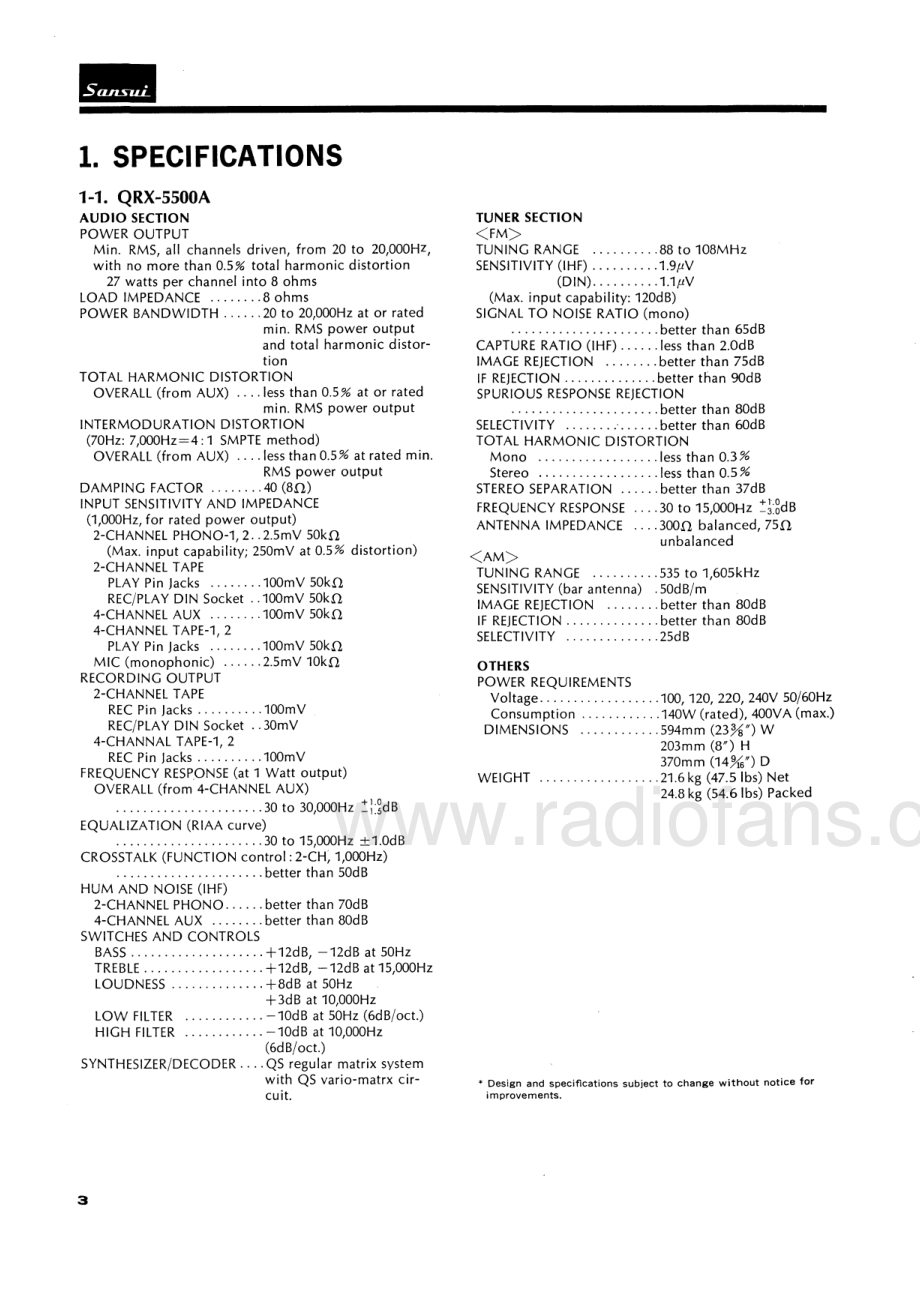 Sansui-QRX7500A-rec-sm 维修电路原理图.pdf_第3页