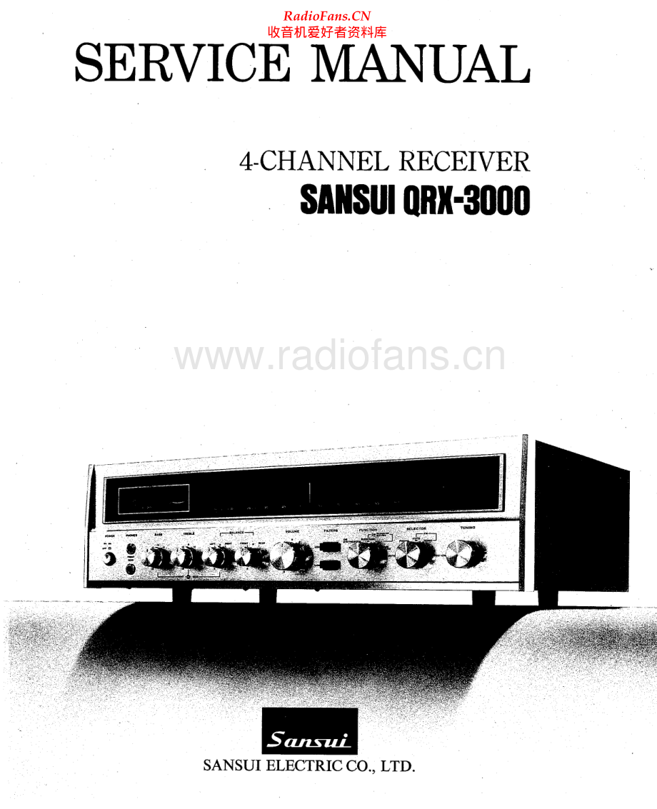 Sansui-QRX3000-rec-sm 维修电路原理图.pdf_第1页