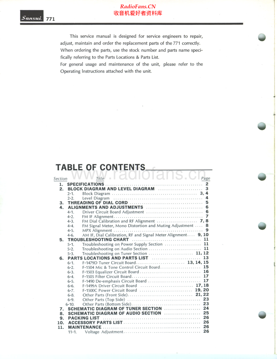 Sansui-771-rec-sm 维修电路原理图.pdf_第2页