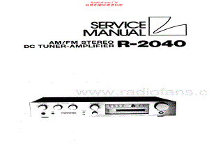Luxman-R2040-rec-sm 维修电路原理图.pdf