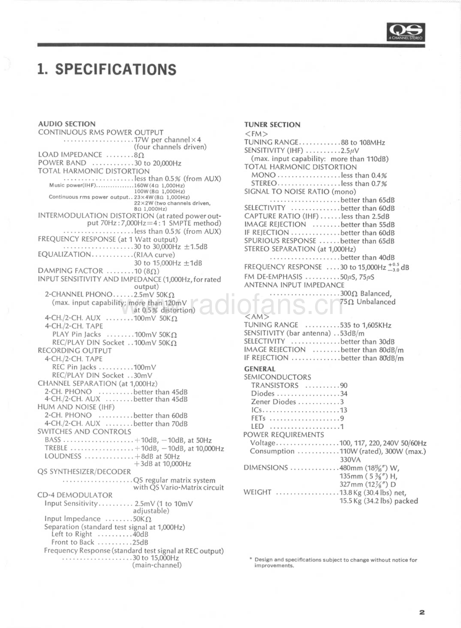 Sansui-QRX5001-rec-sm 维修电路原理图.pdf_第3页