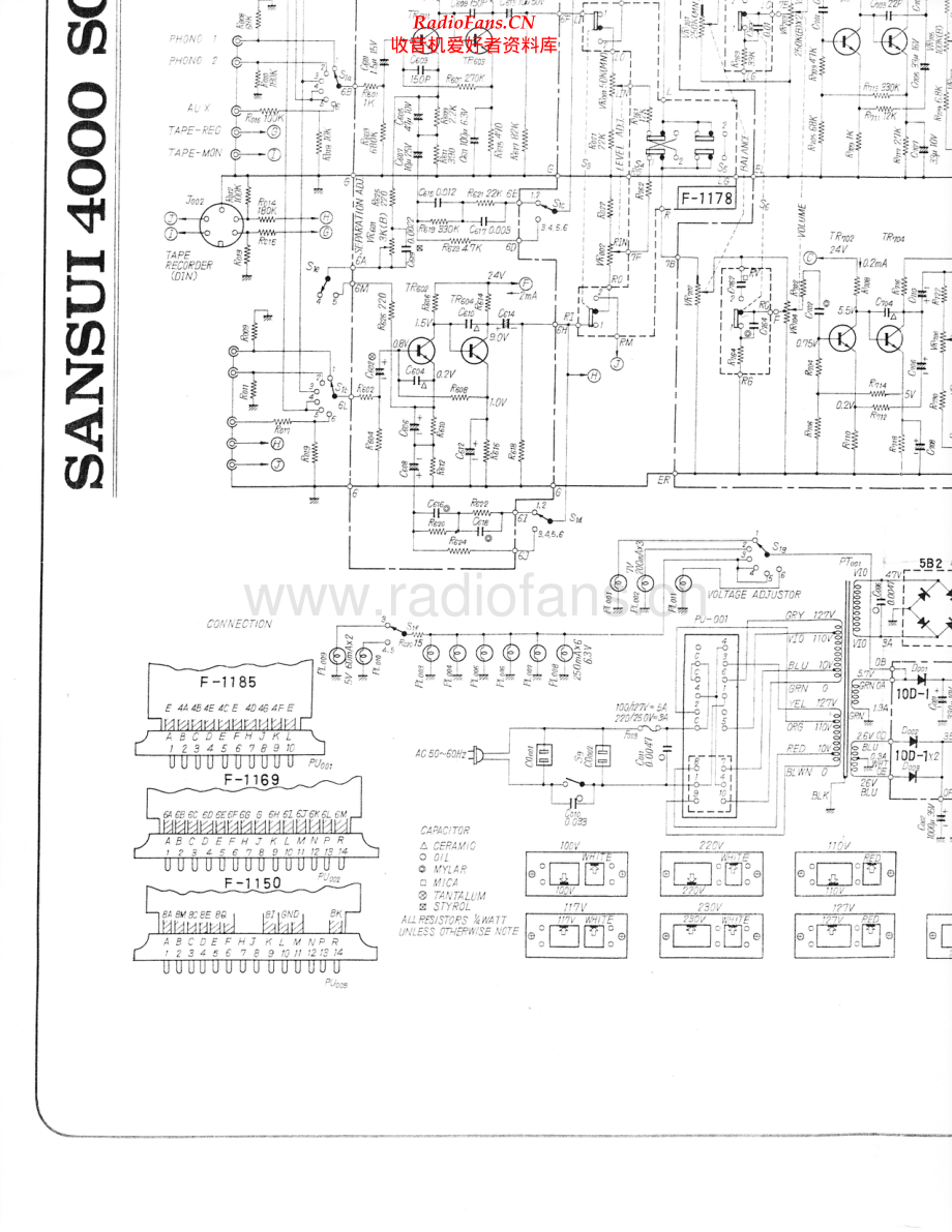 Sansui-4000-rec-sch 维修电路原理图.pdf_第1页