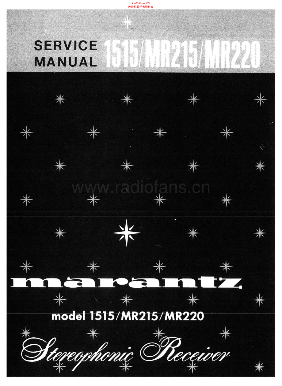 Marantz-MR215-rec-sm 维修电路原理图.pdf_第1页