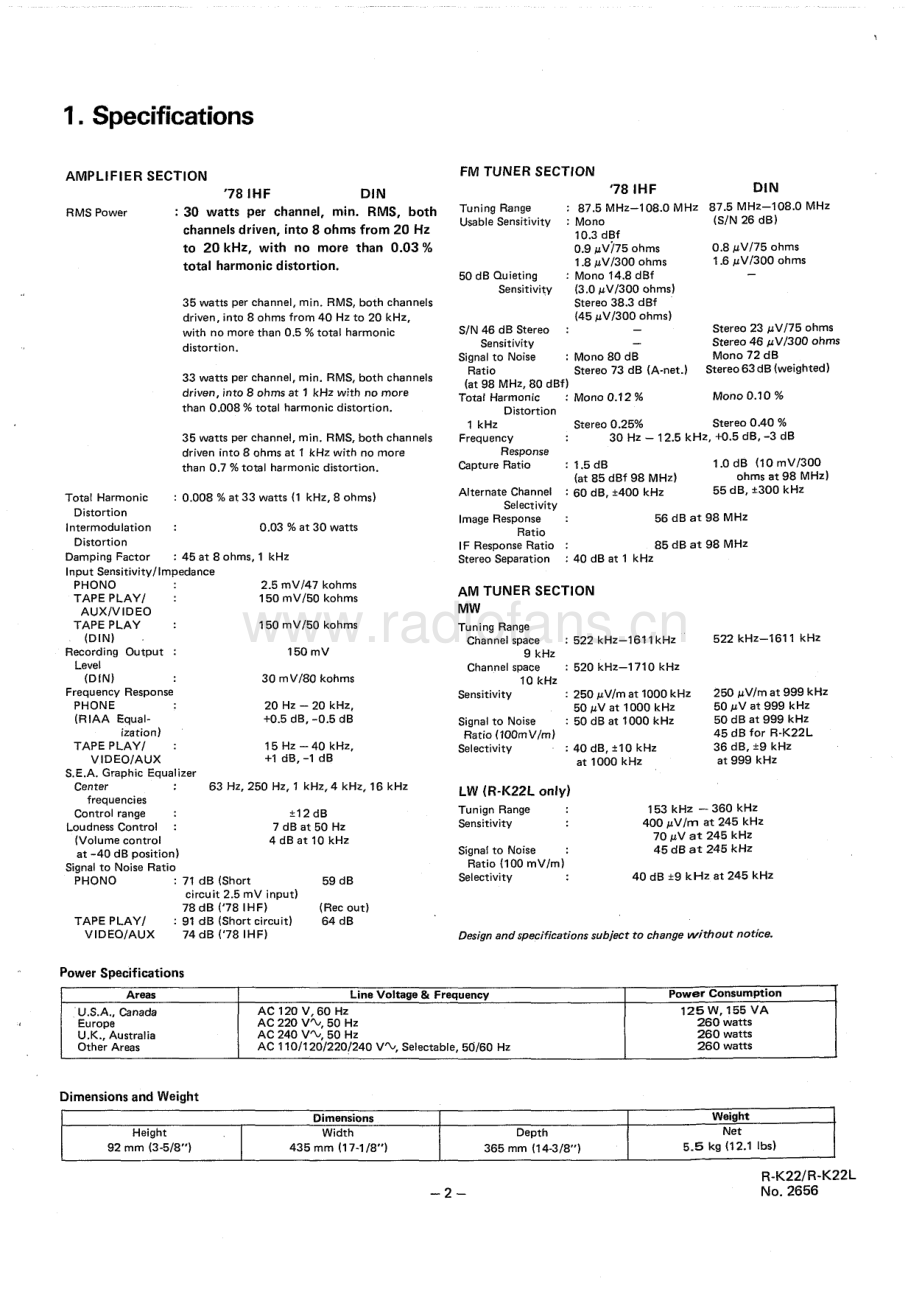 JVC-RK22L-rec-sm 维修电路原理图.pdf_第3页