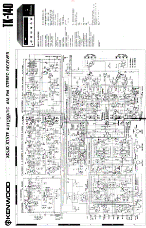 Kenwood-TK140-rec-sch 维修电路原理图.pdf