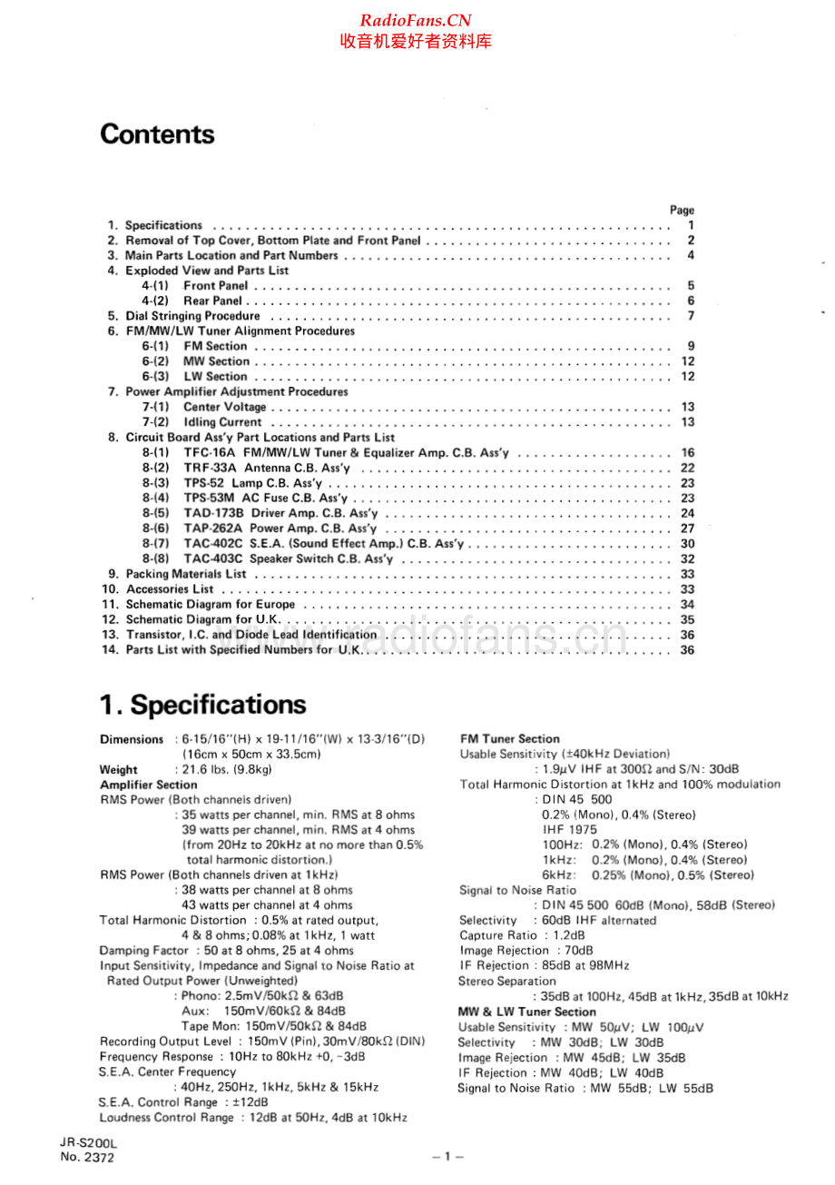 JVC-JRS200L-rec-sm 维修电路原理图.pdf_第2页