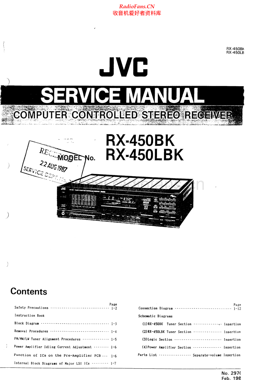 JVC-RX45-rec-sch 维修电路原理图.pdf_第1页