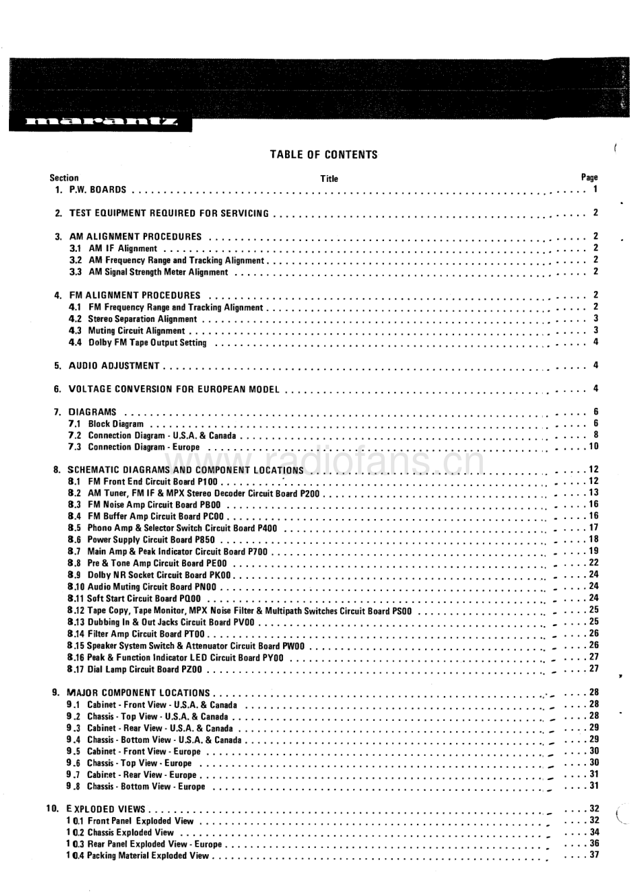 Marantz-2385-rec-sm 维修电路原理图.pdf_第3页