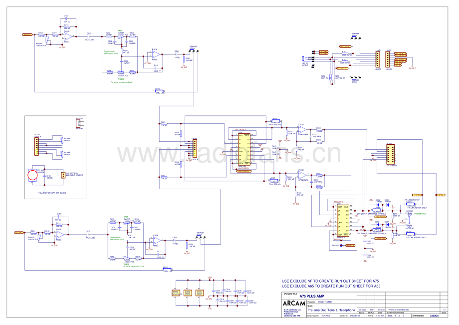 Arcam-A65-int-sch维修电路原理图.pdf_第3页