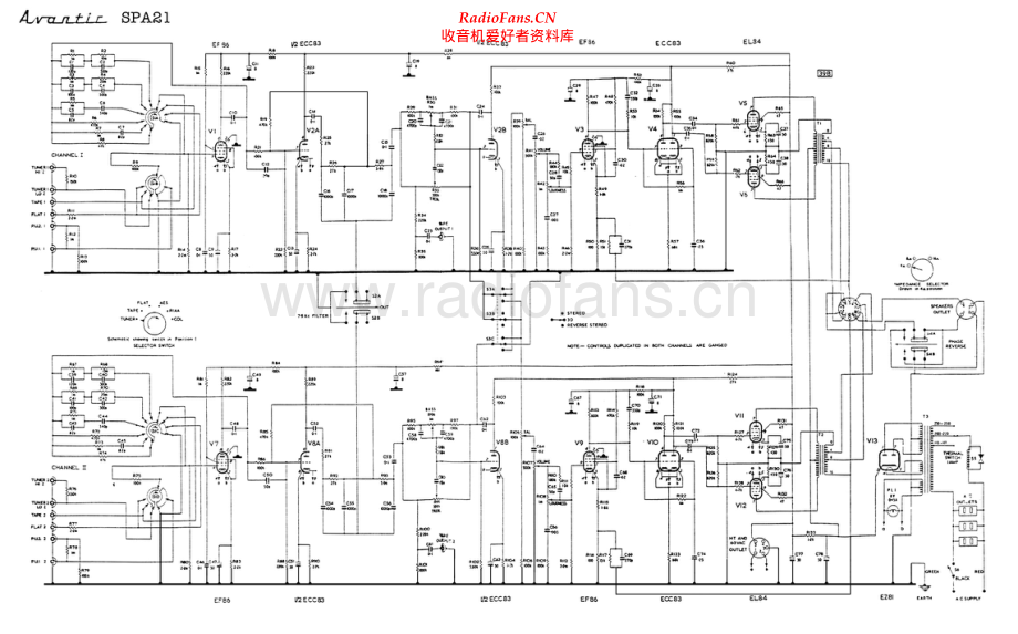 Avantic-SPA21-int-sch维修电路原理图.pdf_第1页