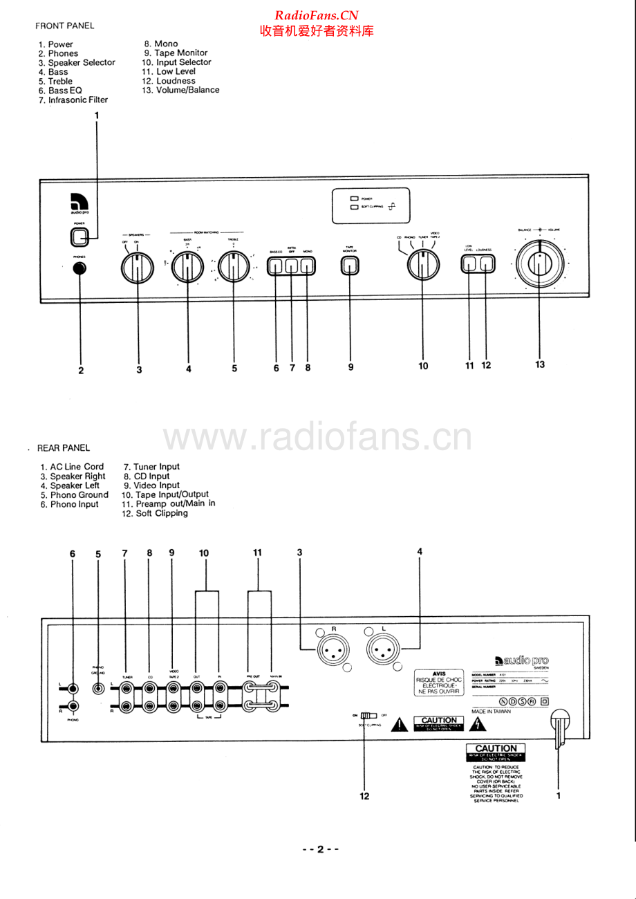 AudioPro-A101-int-sm维修电路原理图.pdf_第2页