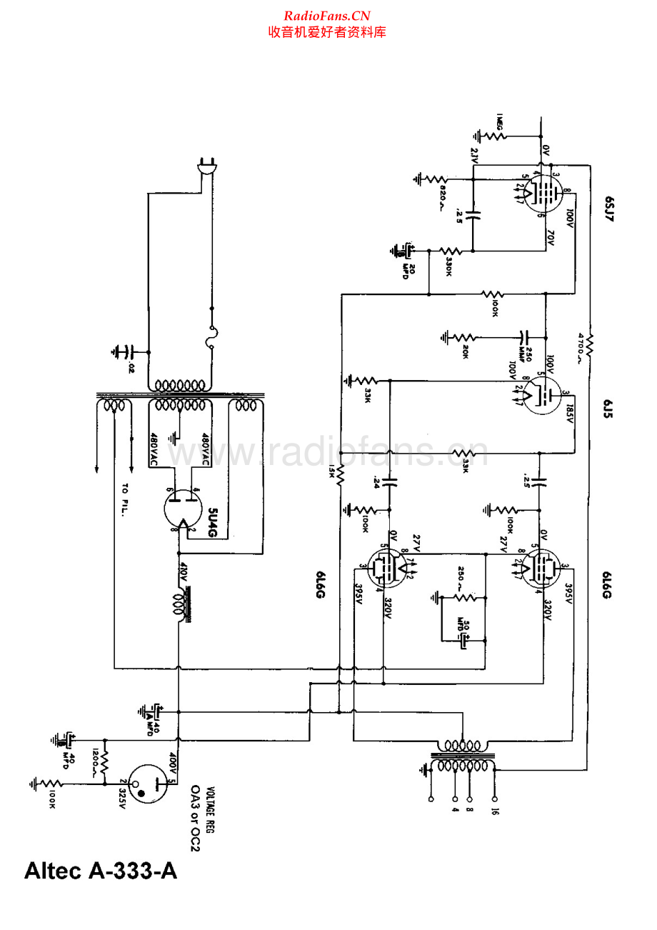 AltecLansing-A333A-pwr-sch维修电路原理图.pdf_第1页