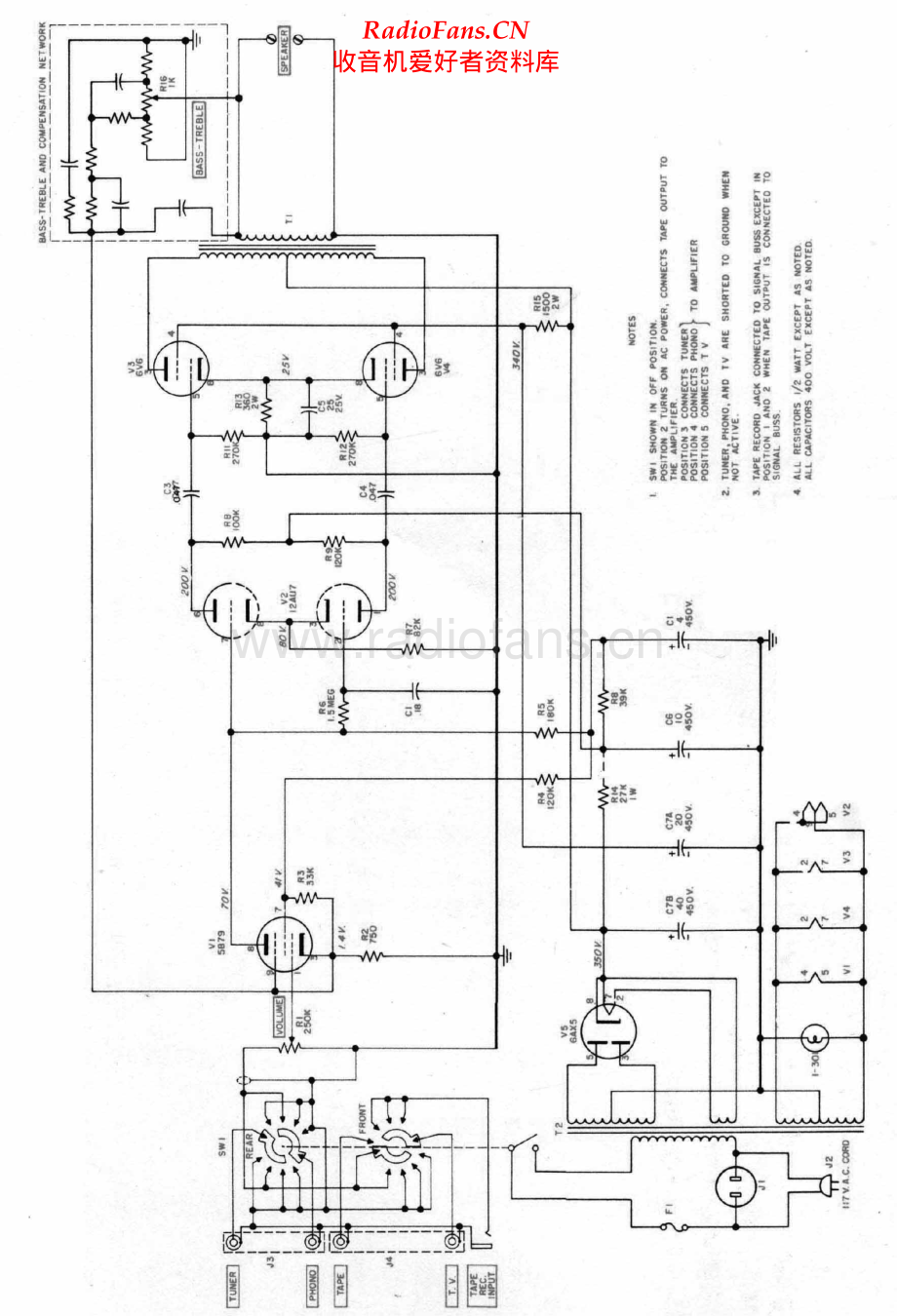 Ampex-A692-int-sch1维修电路原理图.pdf_第1页