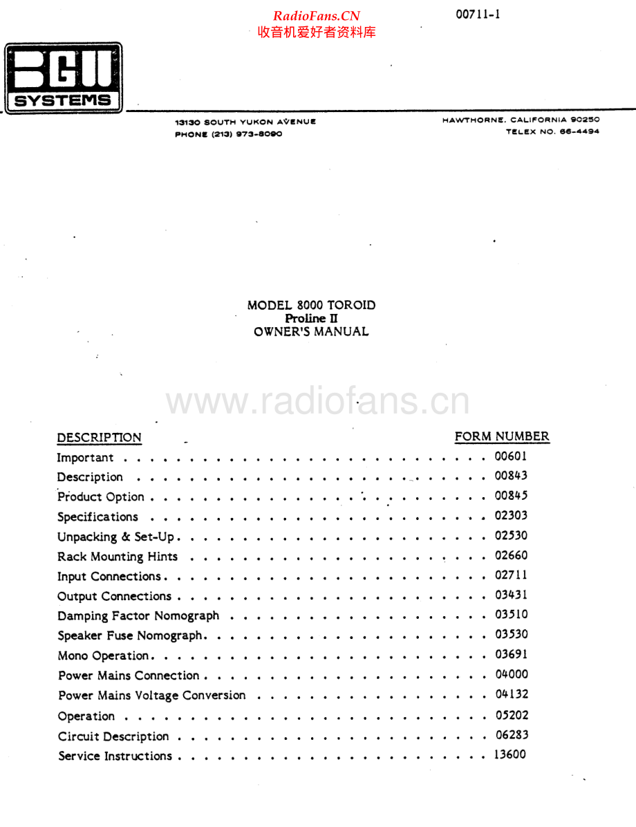 BGW-8000-psu-sm维修电路原理图.pdf_第1页