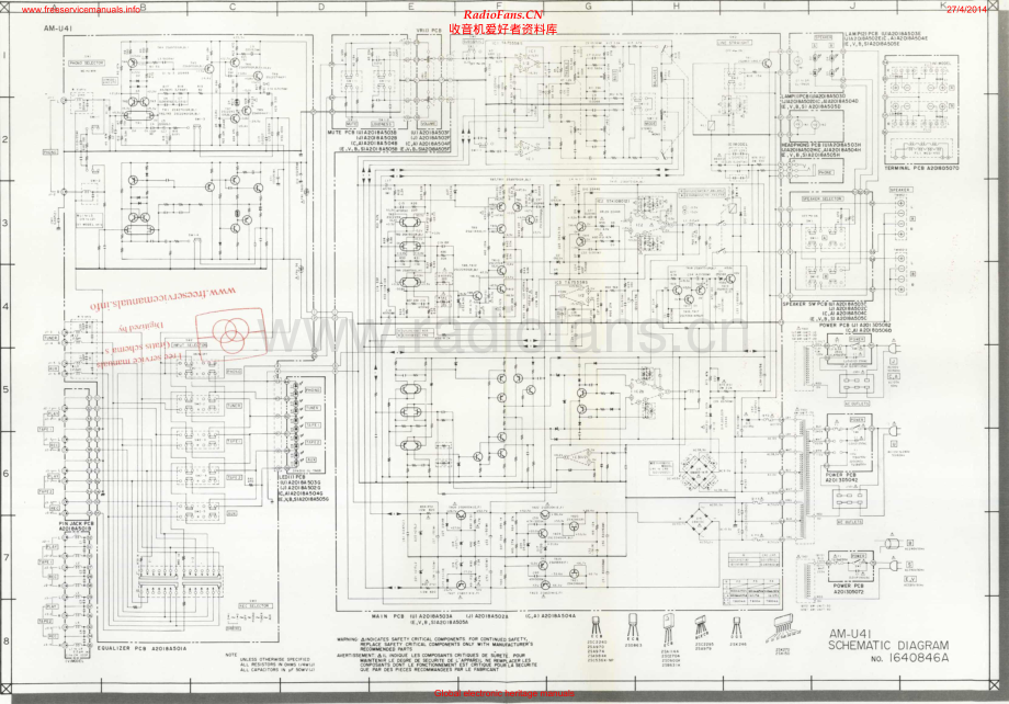 Akai-AMU41-int-sch维修电路原理图.pdf_第1页