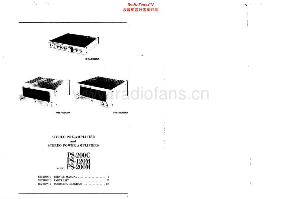 Akai-PS200C-pre-sm维修电路原理图.pdf_第2页