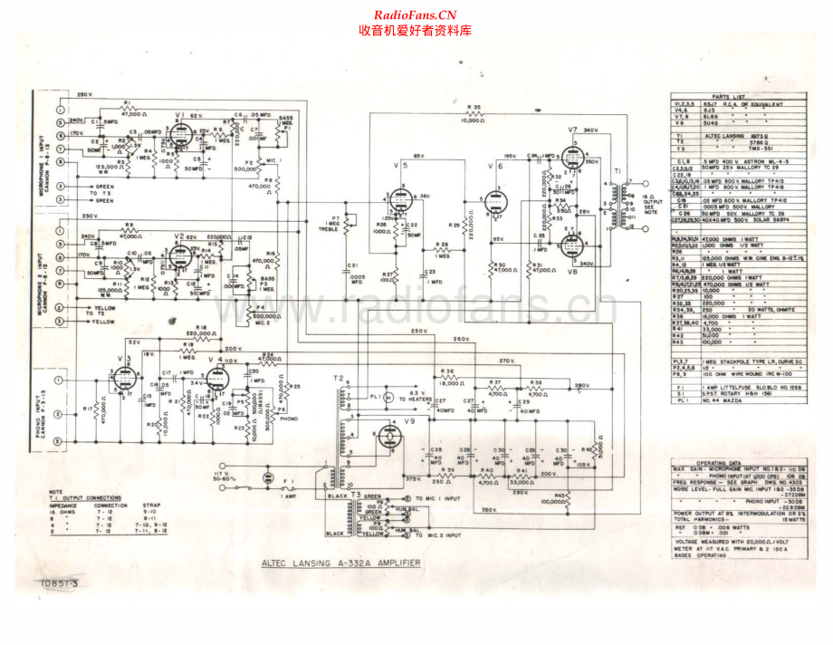 AltecLansing-A332A-pwr-sch维修电路原理图.pdf_第1页