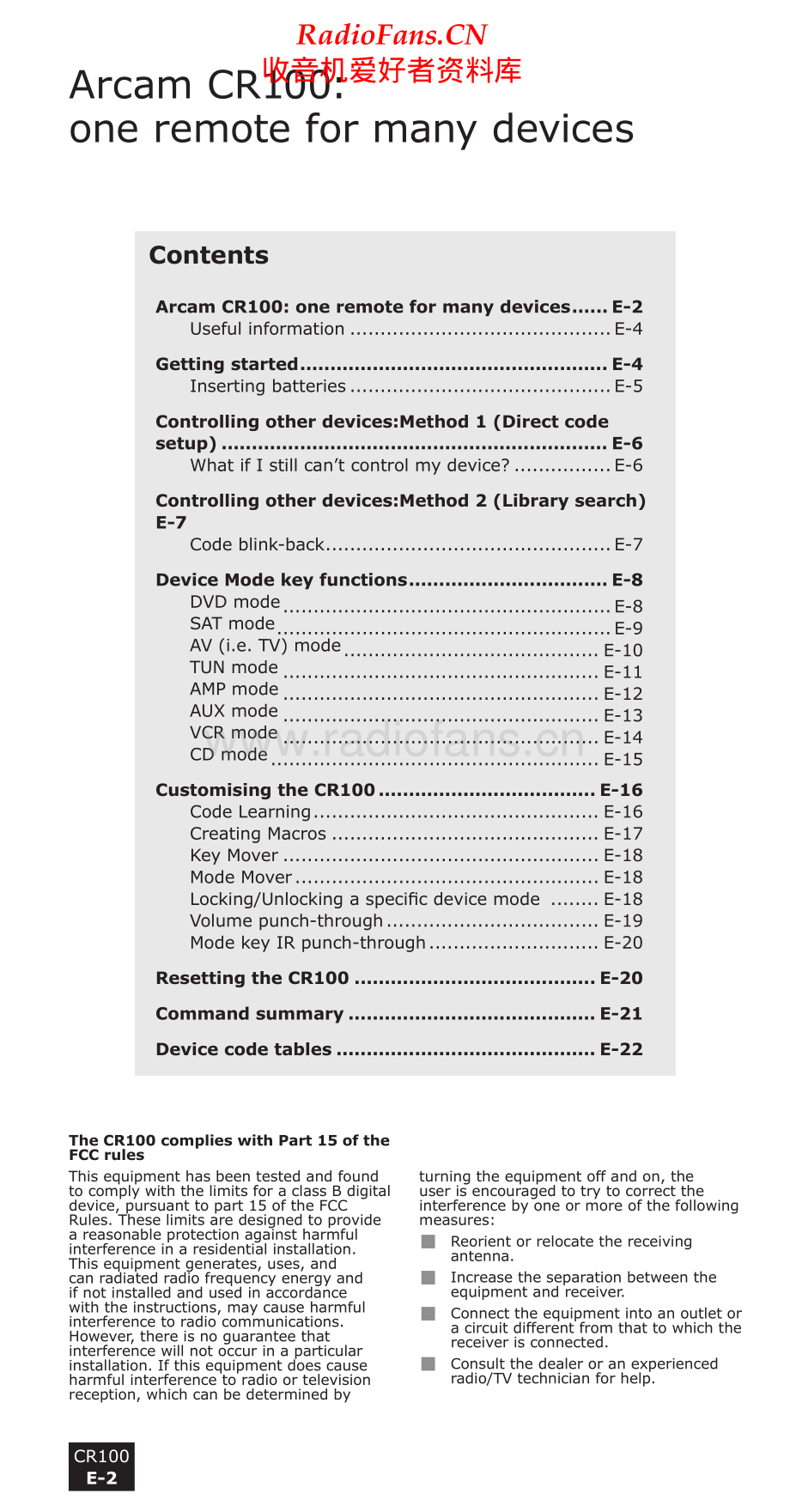 Arcam-CR100-rem-sm维修电路原理图.pdf_第2页