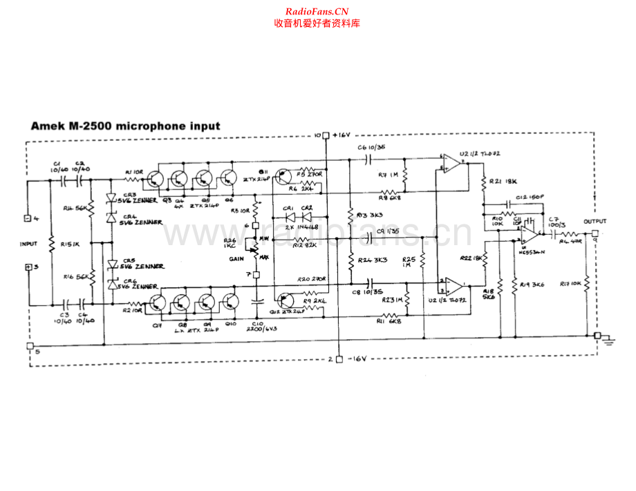 Amek-M2500-pre-sch维修电路原理图.pdf_第1页