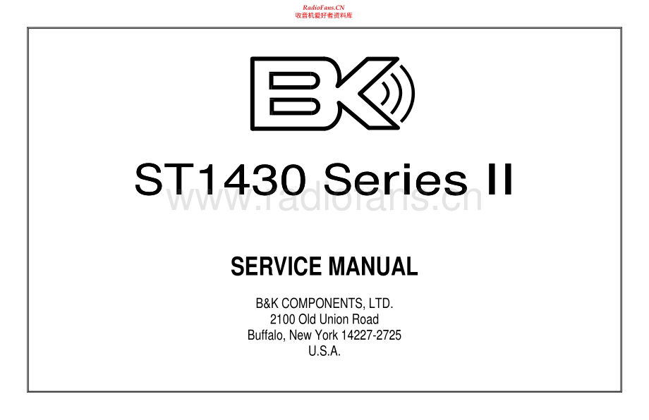 BKComponents-ST1430serieII-pwr-sm维修电路原理图.pdf_第1页