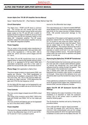 Arcam-Alpha8P-int-sm维修电路原理图.pdf