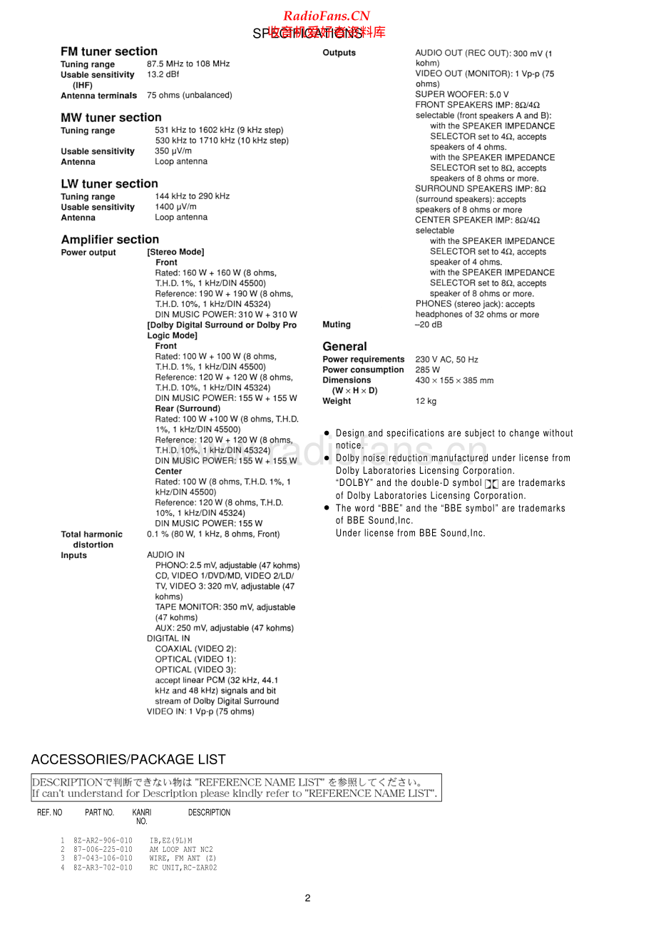 Aiwa-AVDV75-avr-sm维修电路原理图.pdf_第2页