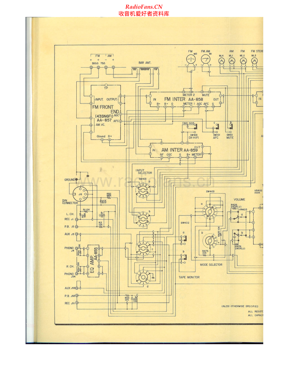 Akai-AA8500-int-sch维修电路原理图.pdf_第1页