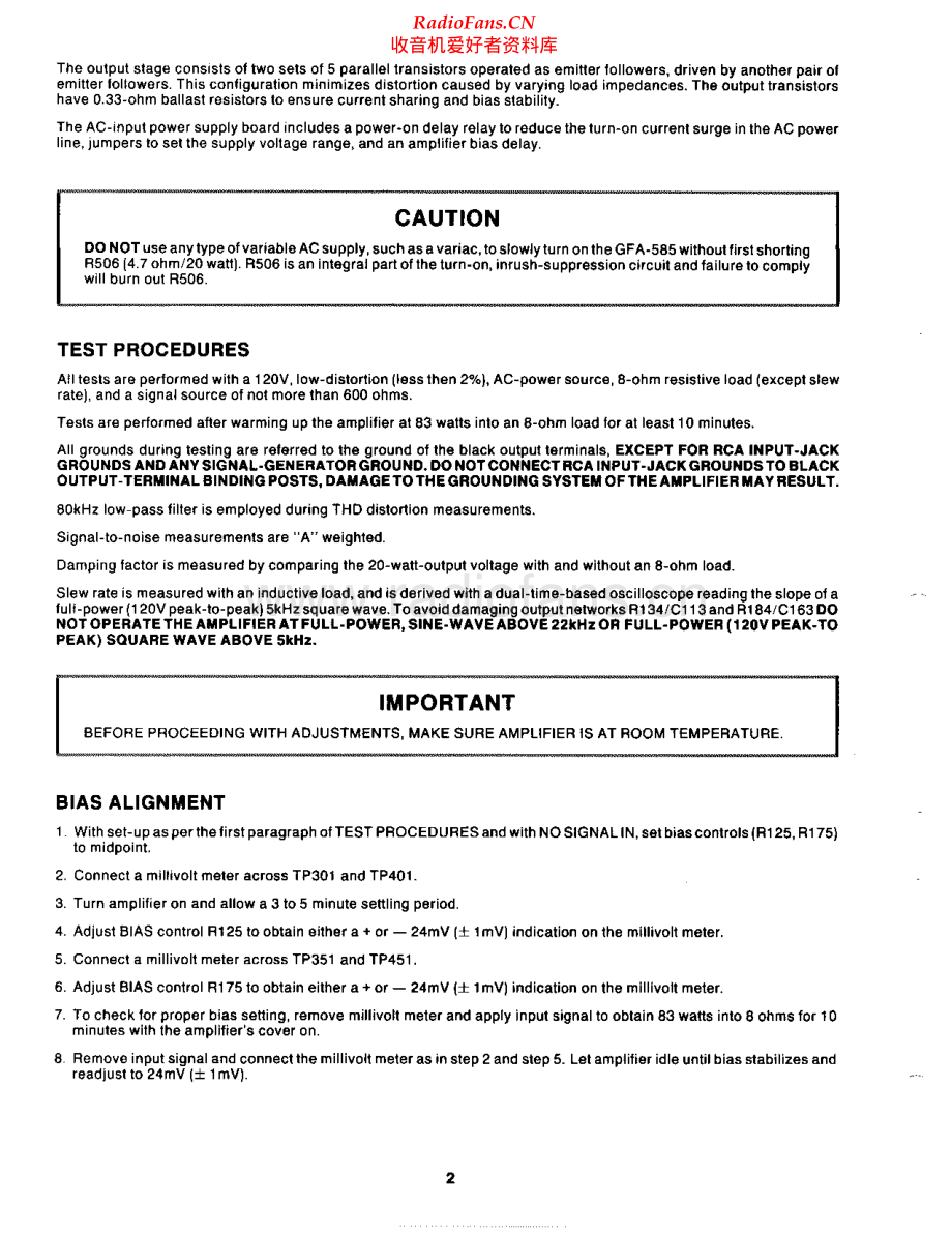 Adcom-GFA585-pwr-sm维修电路原理图.pdf_第3页