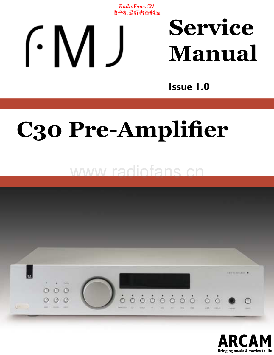 Arcam-C30-pre-sm维修电路原理图.pdf_第1页