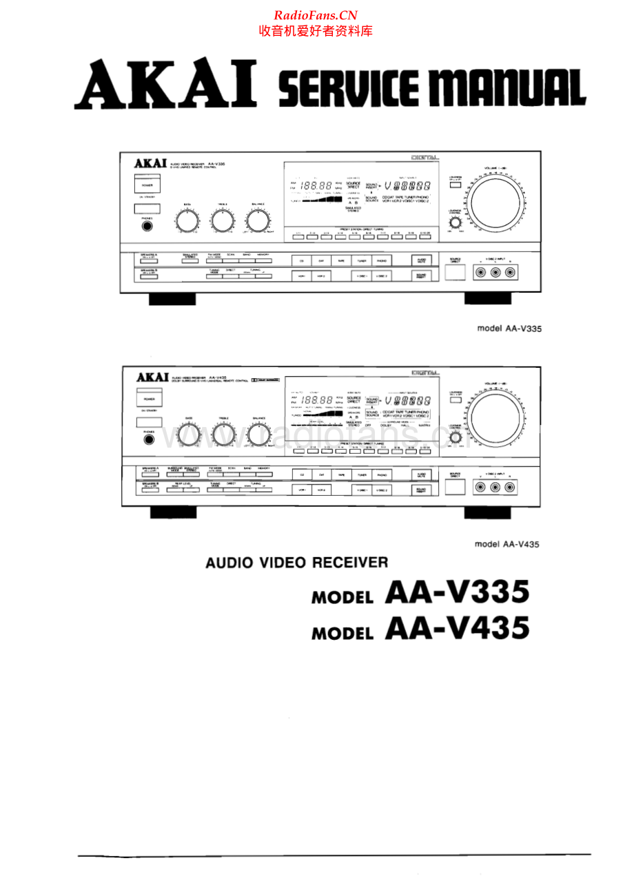 Akai-AAV435-avr-sm维修电路原理图.pdf_第1页