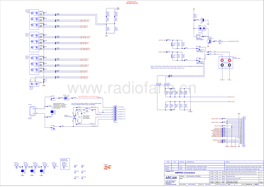 Arcam-A18-int-sch维修电路原理图.pdf_第1页