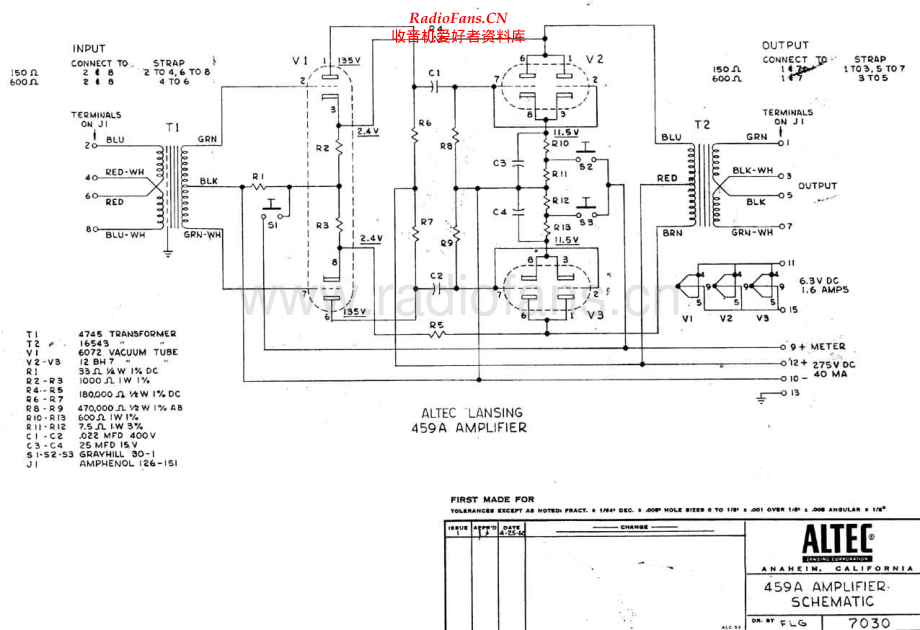 AltecLansing-459A-pwr-sch维修电路原理图.pdf_第1页