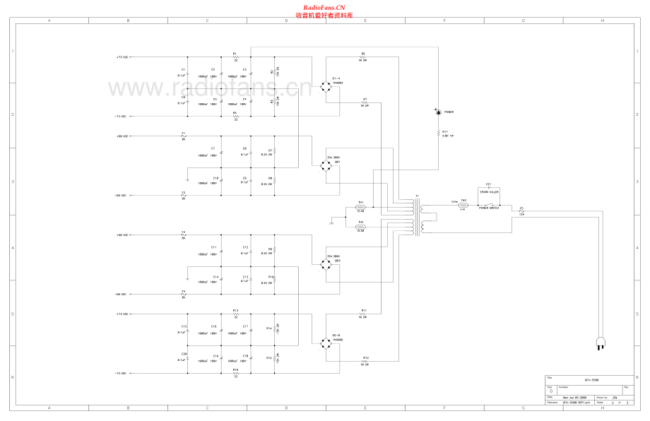 Adcom-GFA5500-pwr-sch维修电路原理图.pdf_第2页