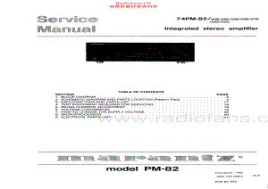 Marantz-PM82-int-sm 维修电路原理图.pdf