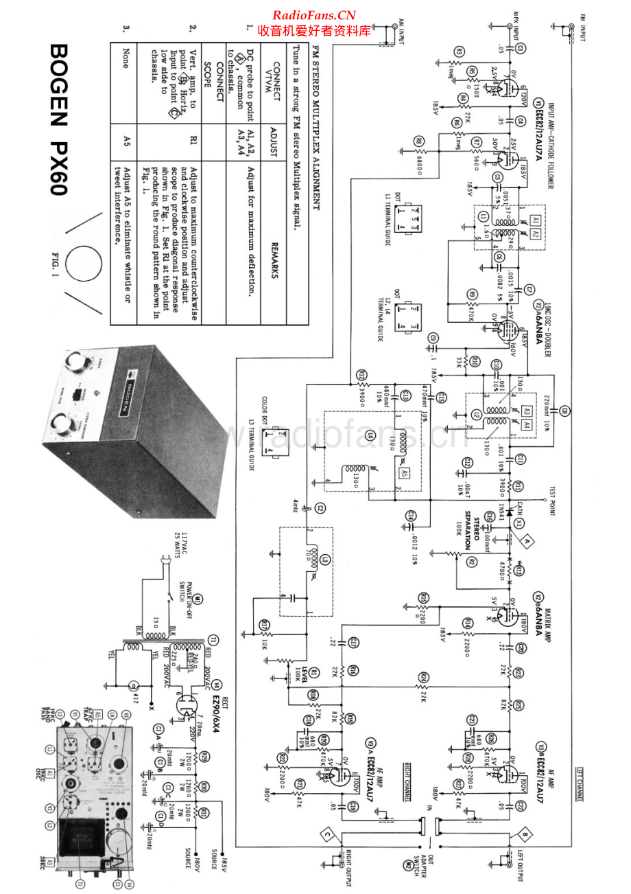 Bogen-PX60-pwr-sch维修电路原理图.pdf_第1页