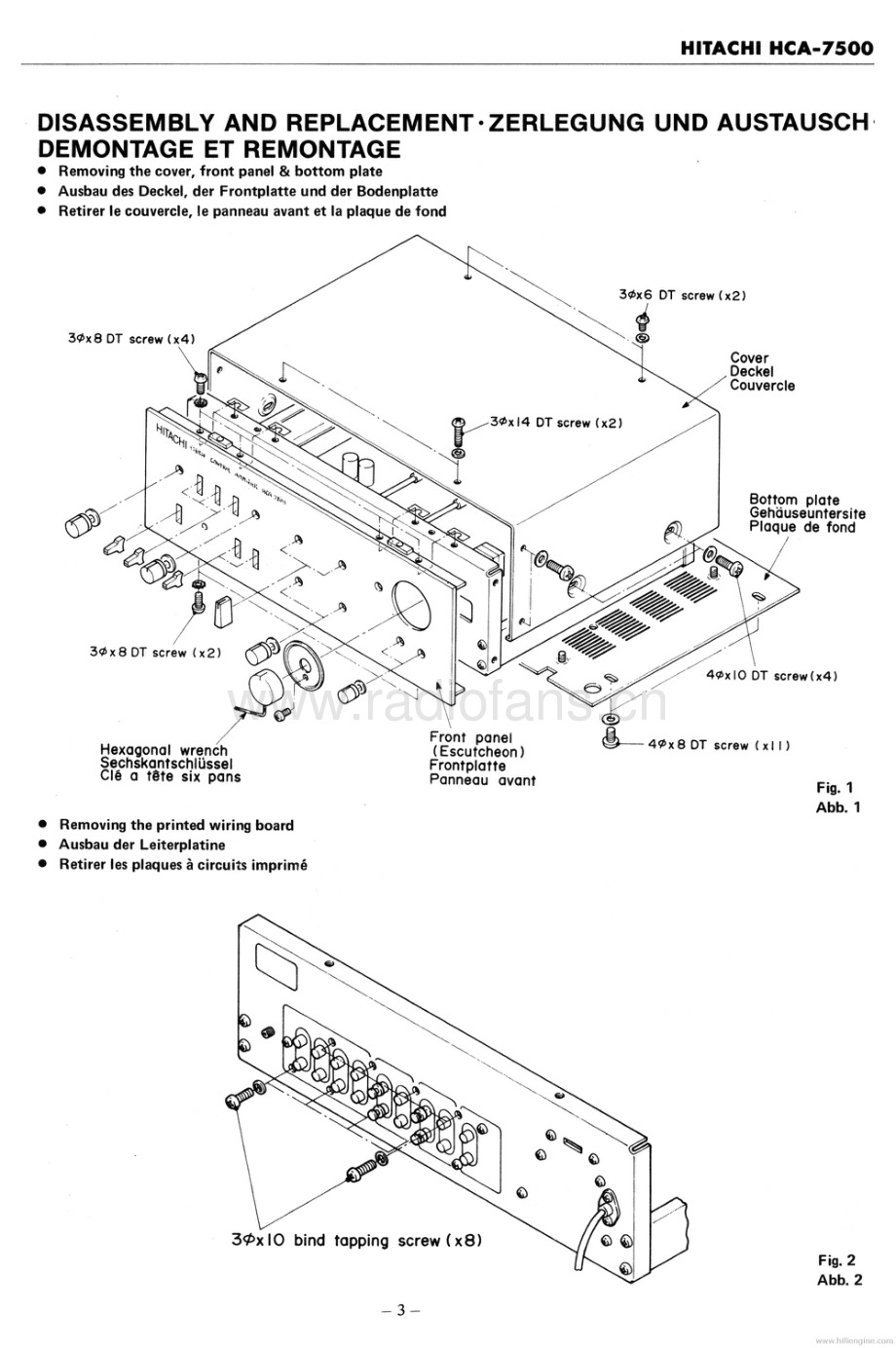 Hitachi-HCA7500-pre-sm 维修电路原理图.pdf_第3页