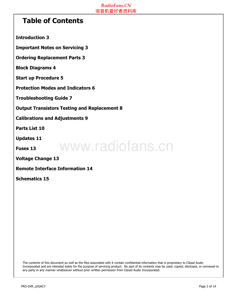 Classe-CA400-pwr-sm维修电路原理图.pdf_第2页