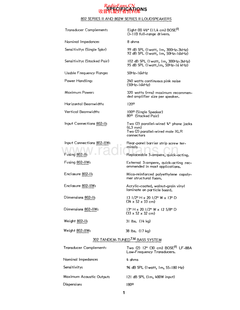 Bose-802C-sc-sm维修电路原理图.pdf_第2页