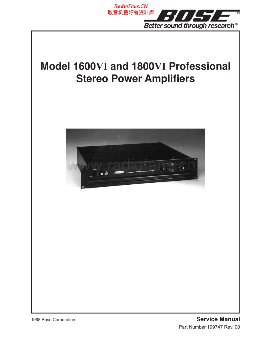 Bose-1800VI-pwr-sm维修电路原理图.pdf_第1页