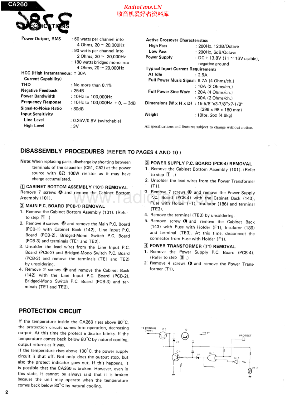 HarmanKardon-CA260-pwr-sm维修电路原理图.pdf_第2页