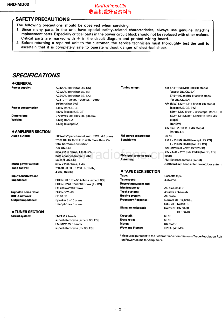 Hitachi-HRDMD03-mc-sm 维修电路原理图.pdf_第2页