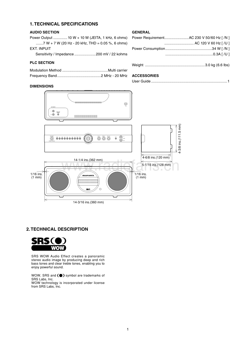 Marantz-ZC4001-ac-sm 维修电路原理图.pdf_第3页