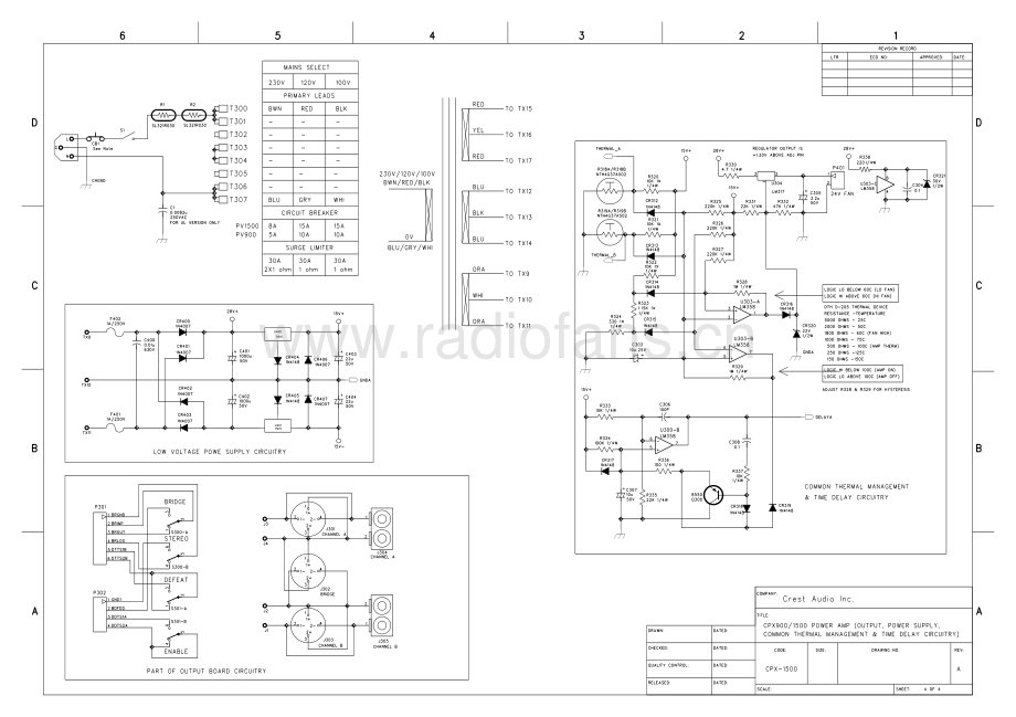 Crest-CPX1500-pwr-sch维修电路原理图.pdf_第3页