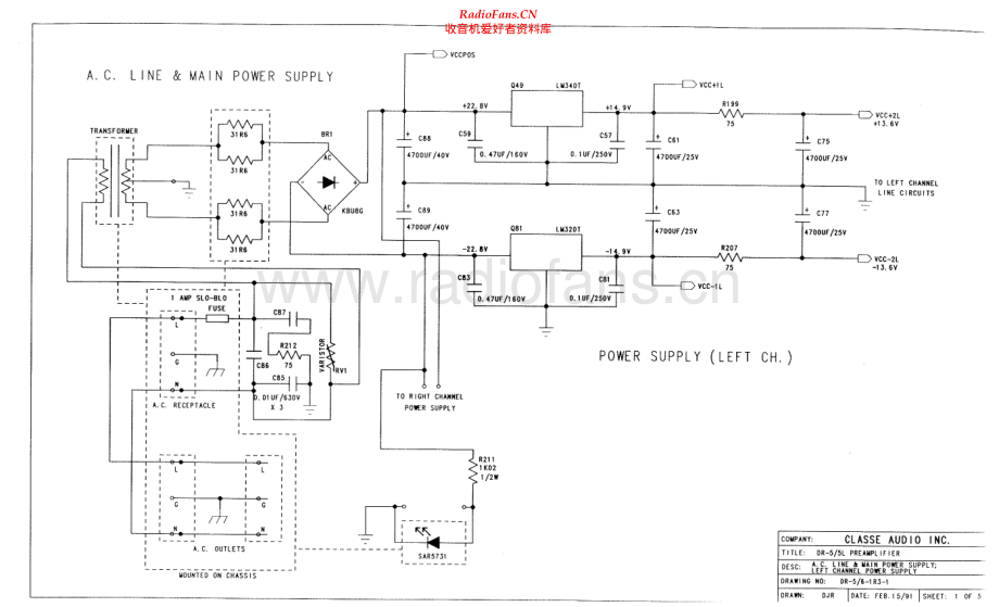 Classe-DR5-pre-sm维修电路原理图.pdf_第1页