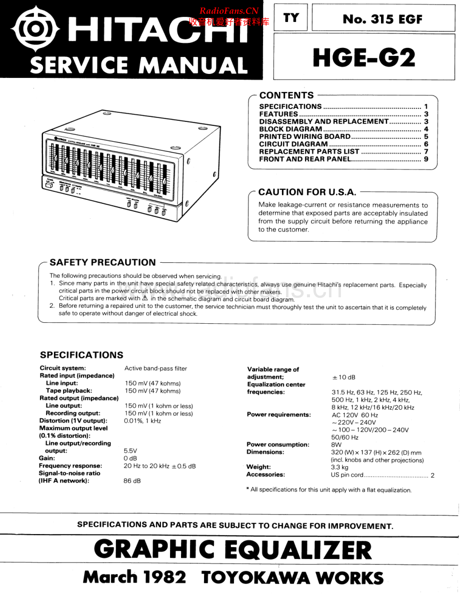 Hitachi-HGEG2-eq-sm 维修电路原理图.pdf_第1页