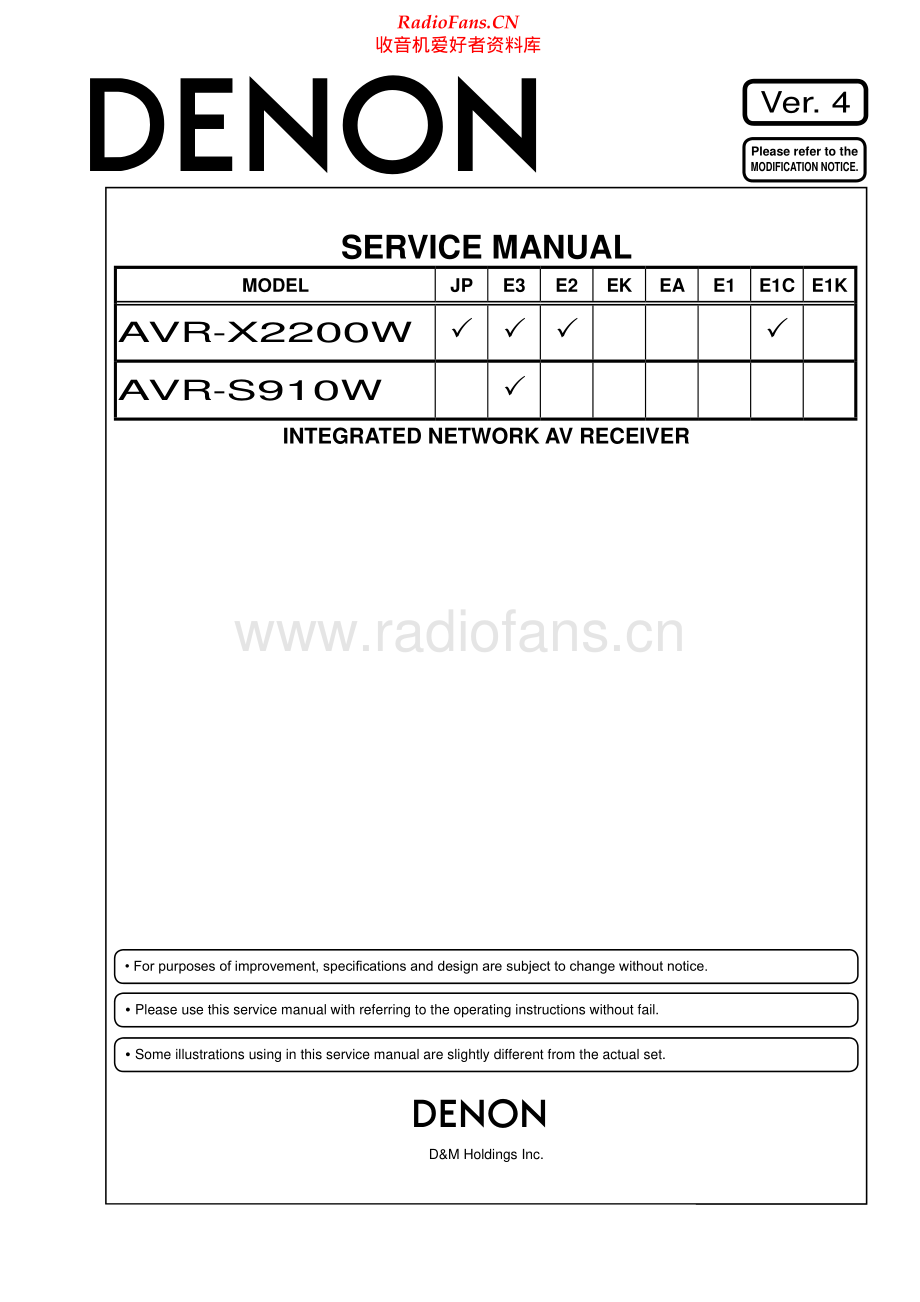 Denon-AVRX2200W-avr-sm维修电路原理图.pdf_第1页