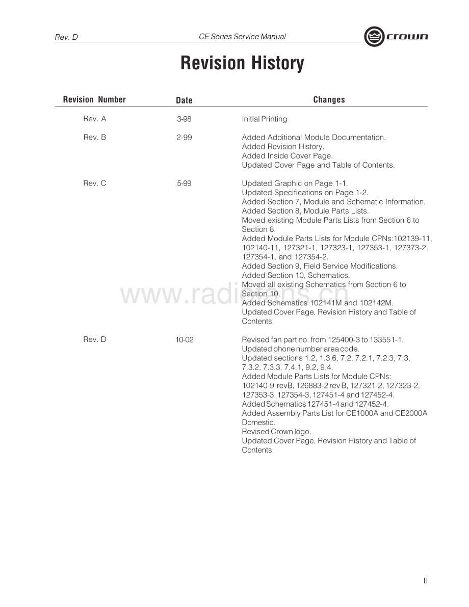 Crown-UT1020-pwr-sm维修电路原理图.pdf_第3页