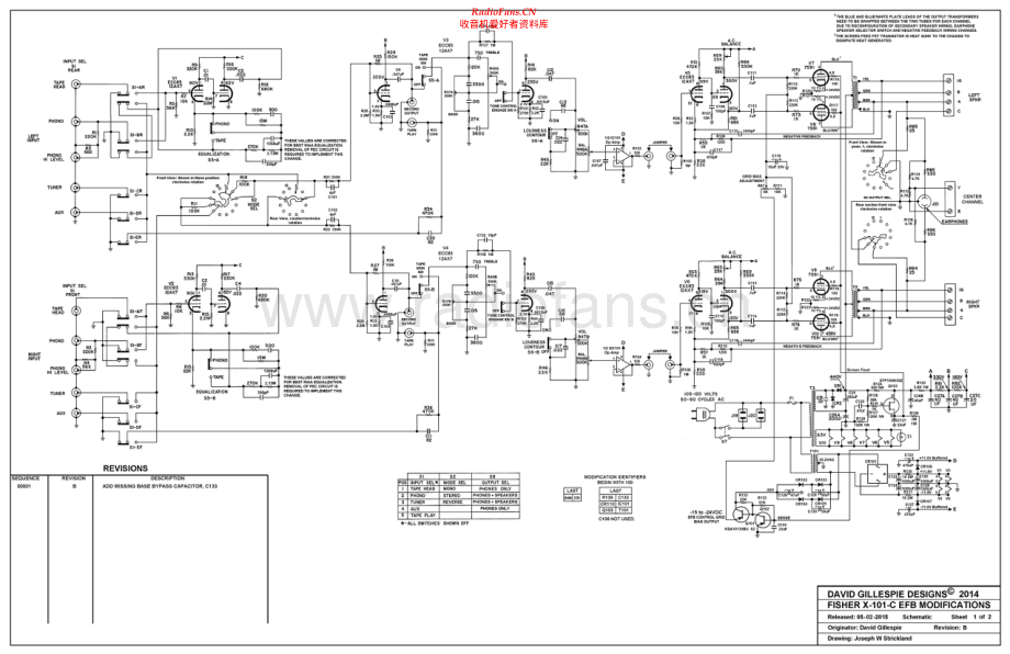 Fisher-X101C-int-modB维修电路原理图.pdf_第1页